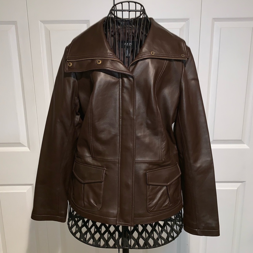 Alfani Leather Jacket